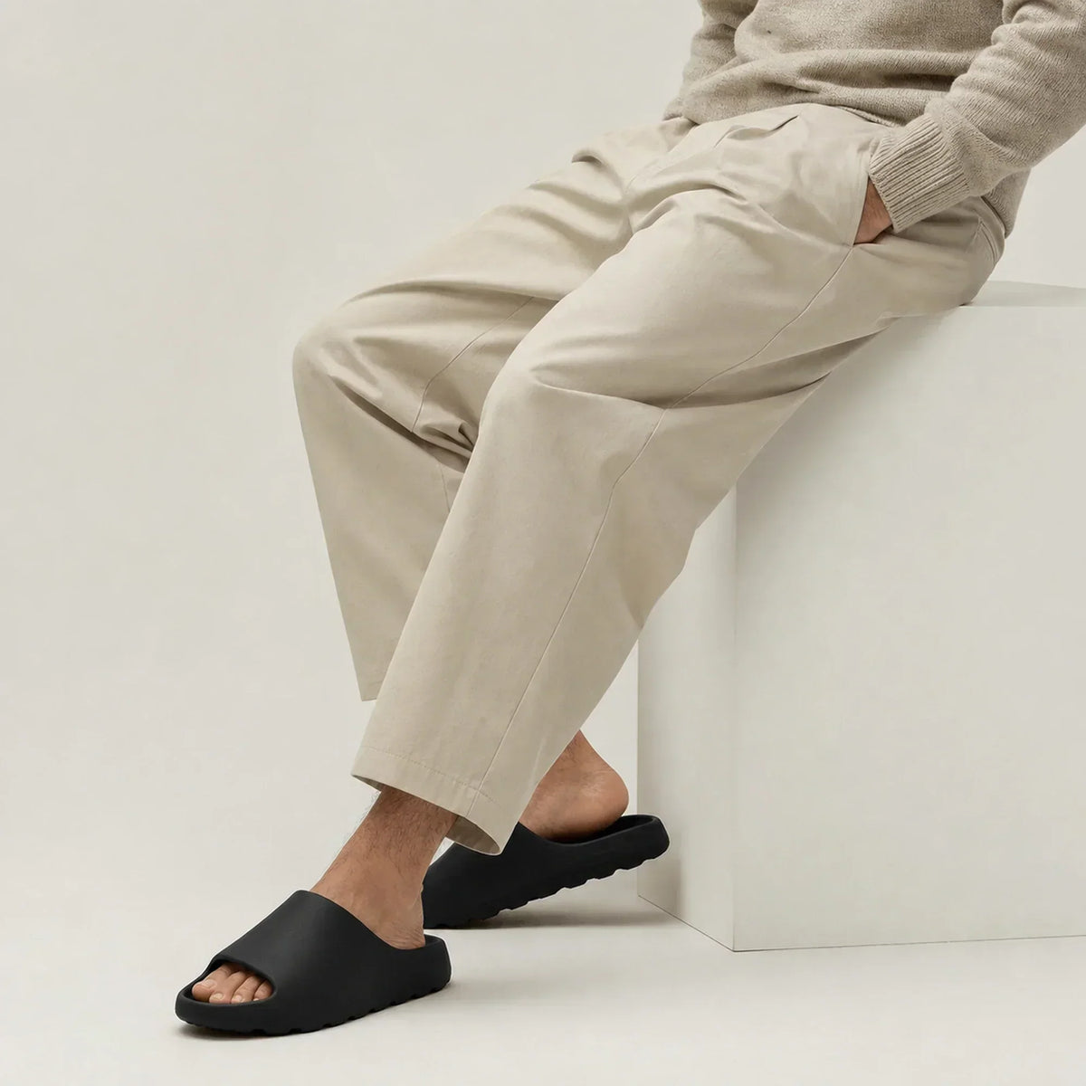 Men's EVA Platform Slide Slippers – 3.5 cm Sole