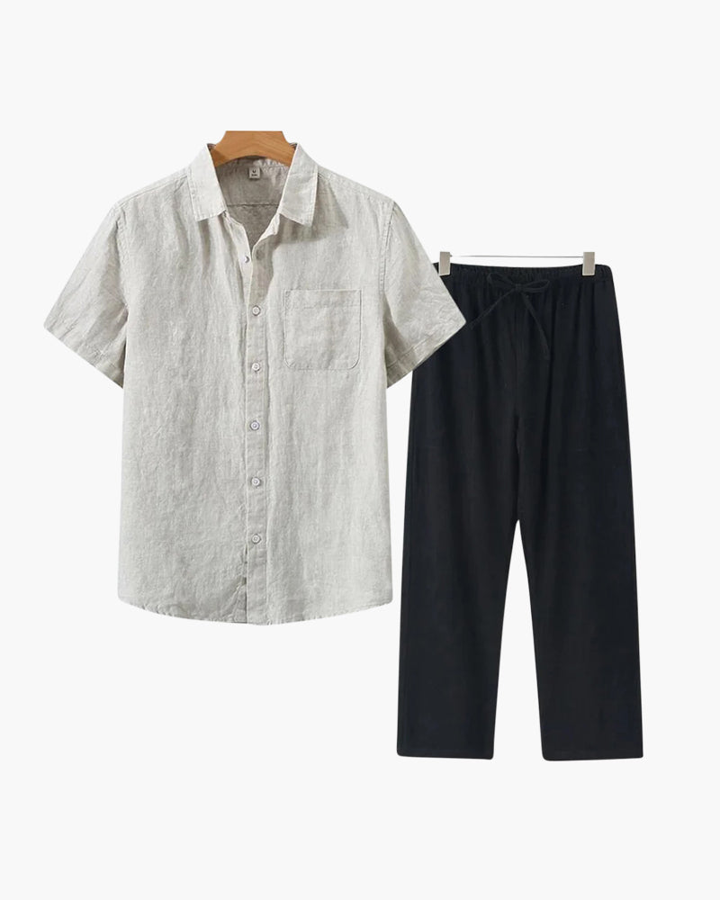 Singapore Linen Set - Resort Menswear