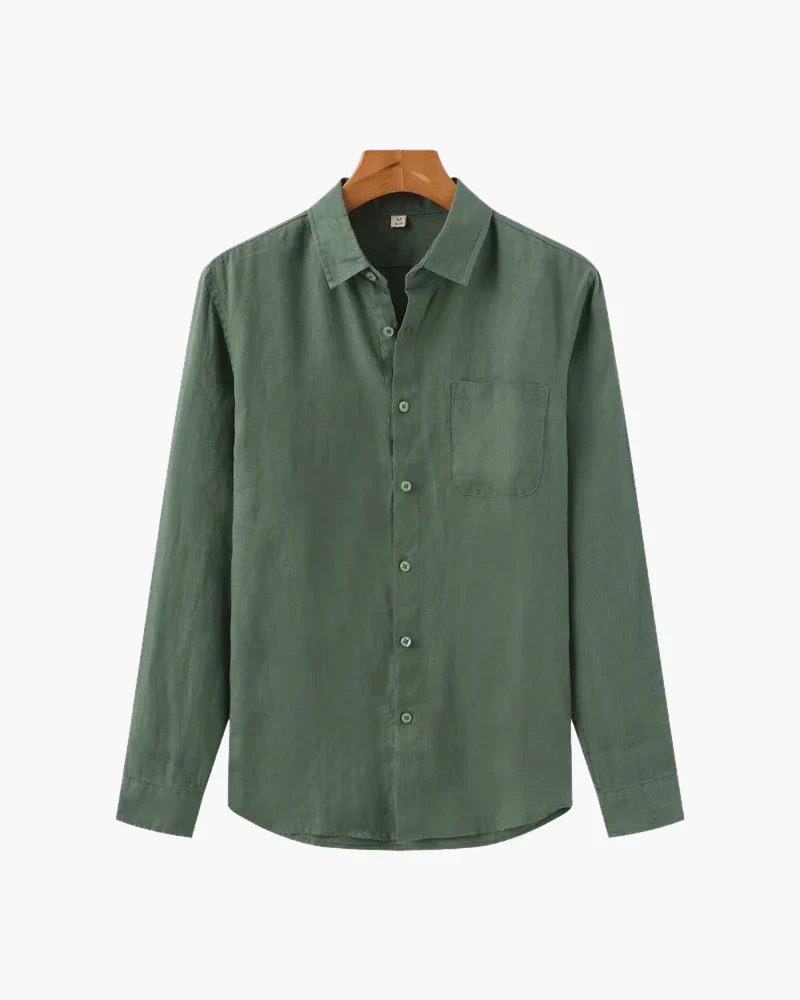 Linen Shirt - Italy Portofino