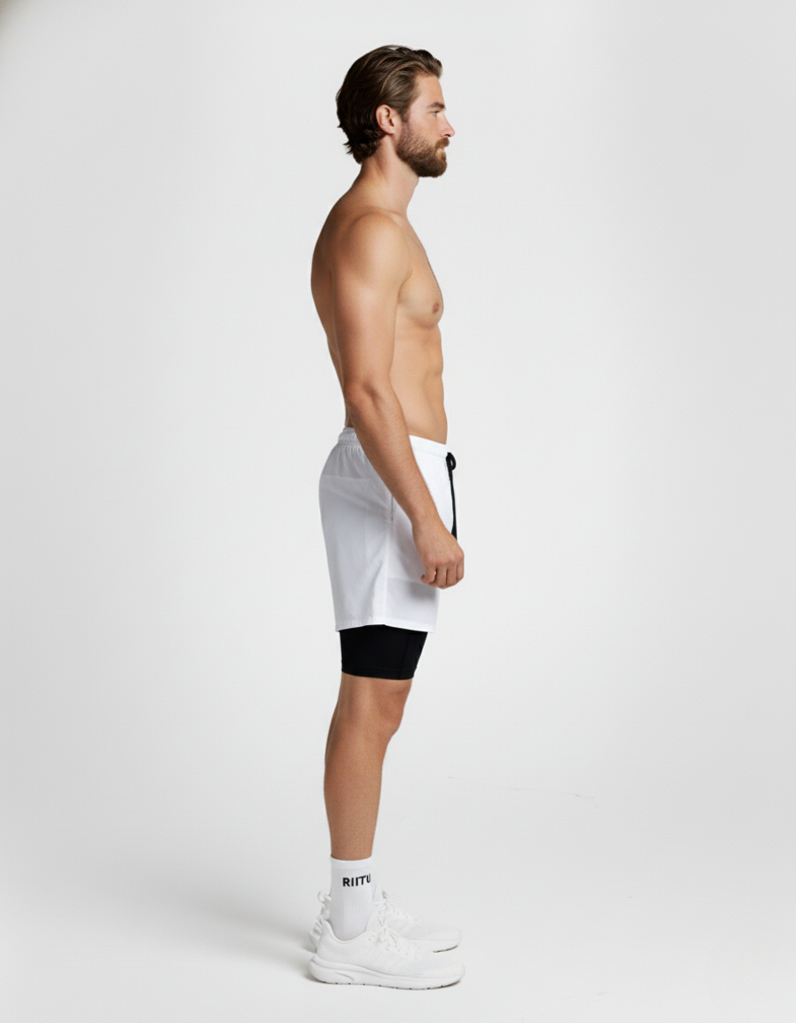 RITUAL 2 in 1 RUNNING SHORTS