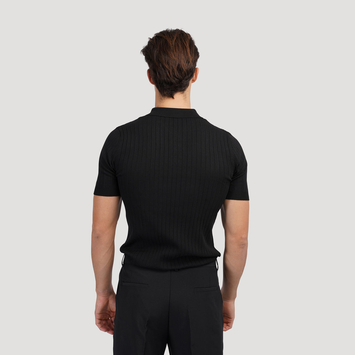 Knitted Polo Shirt - South Korea Gimcheon
