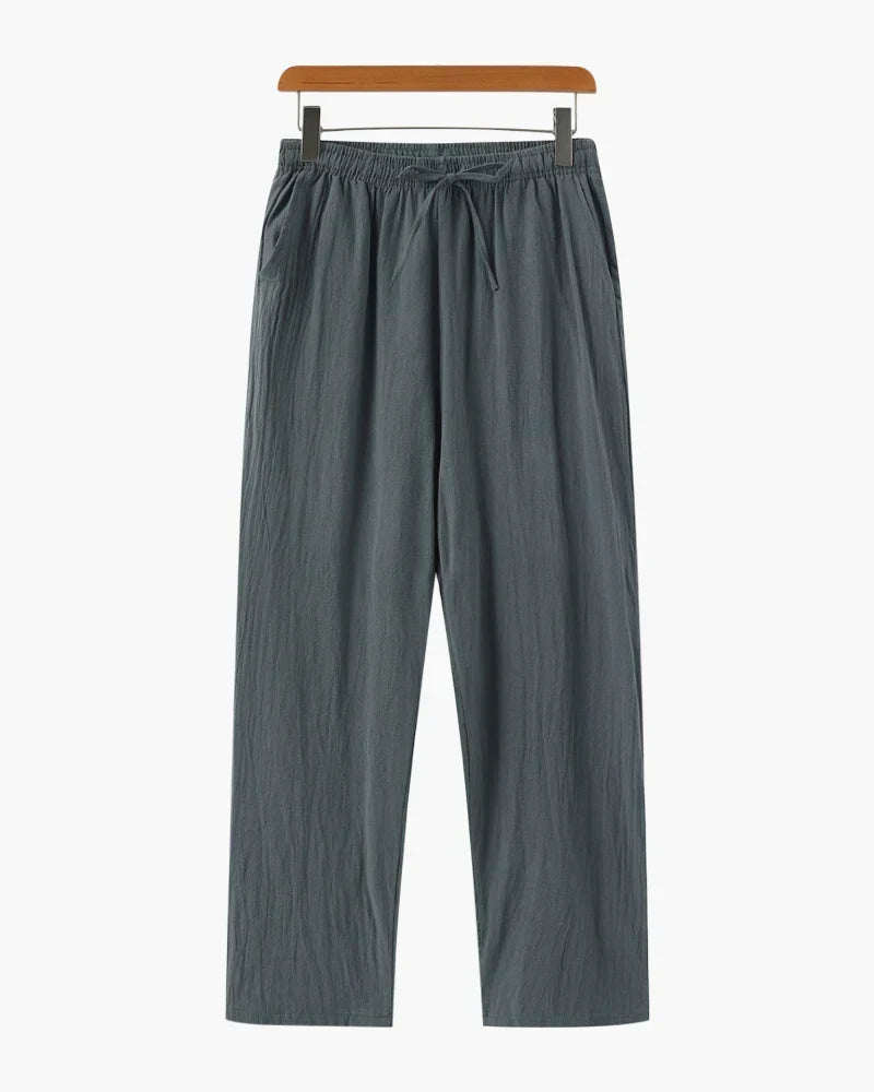 Linen Trousers - France Cannes