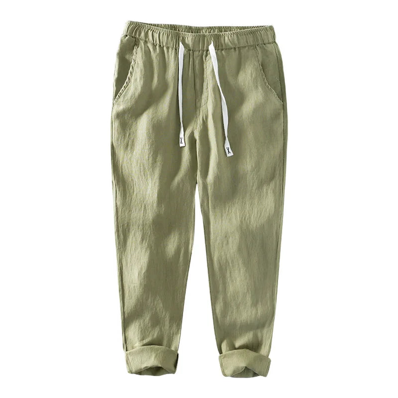 Geneva Linen Trousers - Tailored Menswear