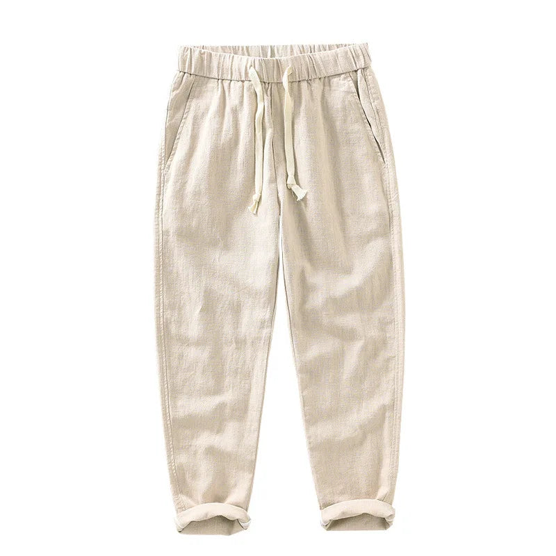 Glasgow Linen Trousers - Tailored Menswear