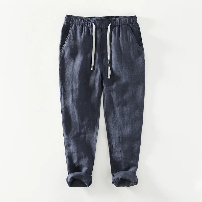 Geneva Linen Trousers - Tailored Menswear
