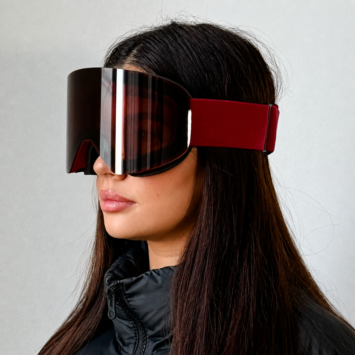 ARTIKA Cherry Mirrored UV400 Anti-Fog Ski Goggles