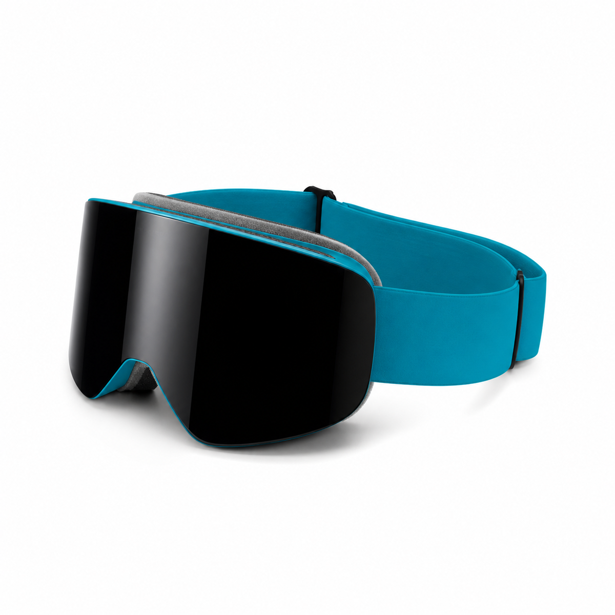 ARTIKA Cyan Mirrored UV400 Anti-Fog Ski Goggles