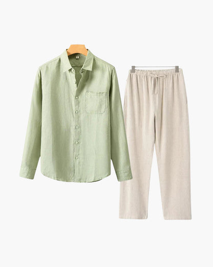 Salzburg Linen Set - Resort Menswear