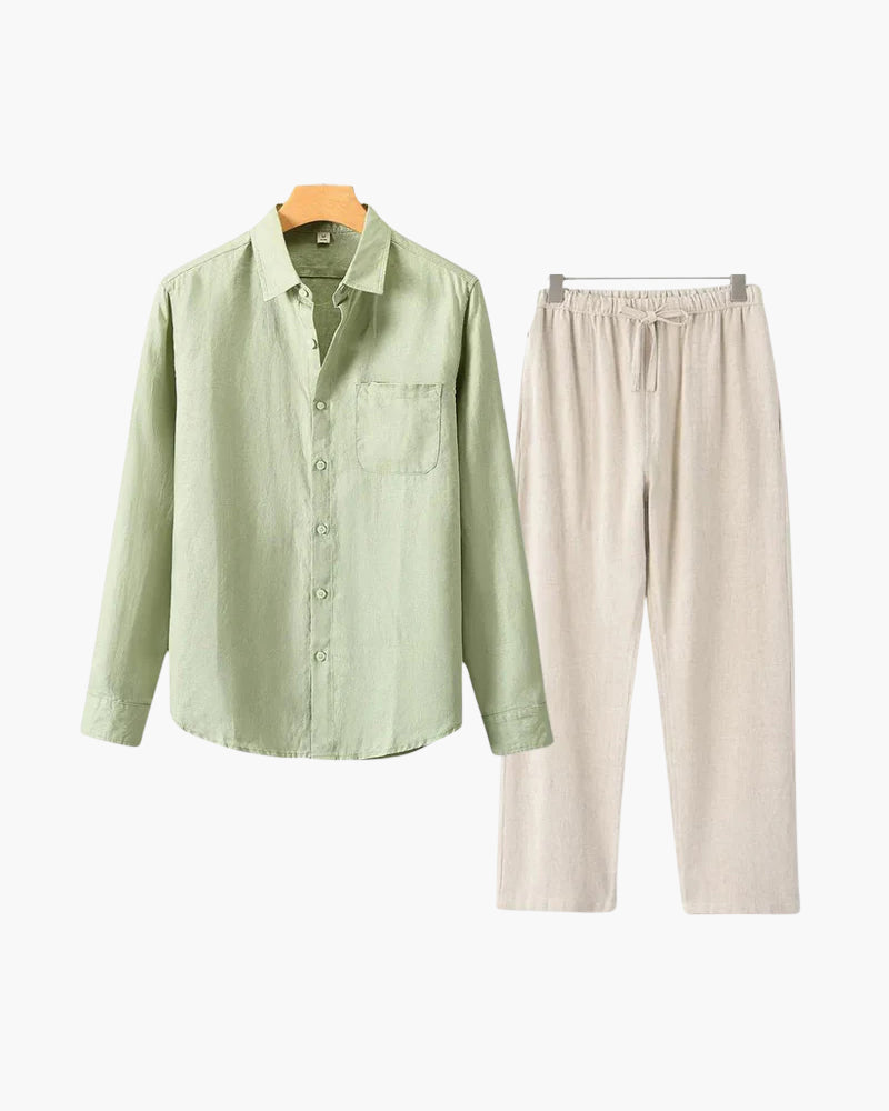 Salzburg Linen Set - Resort Menswear