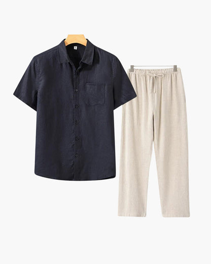 Singapore Linen Set - Resort Menswear