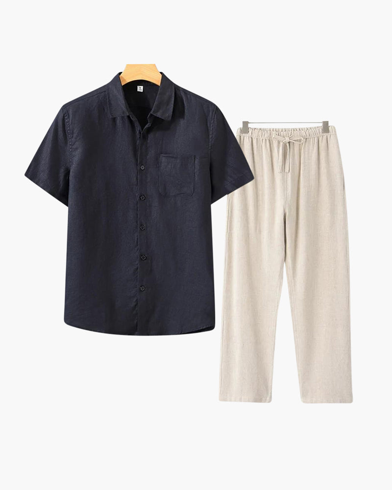 Singapore Linen Set - Resort Menswear