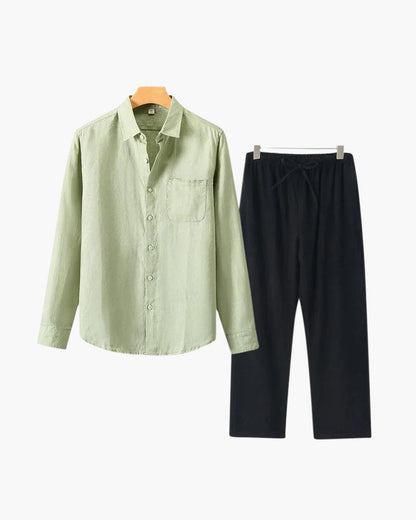 Salzburg Linen Set - Resort Menswear