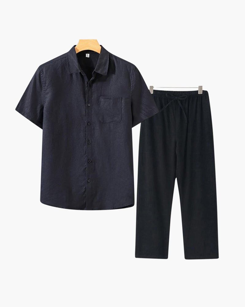 Singapore Linen Set - Resort Menswear