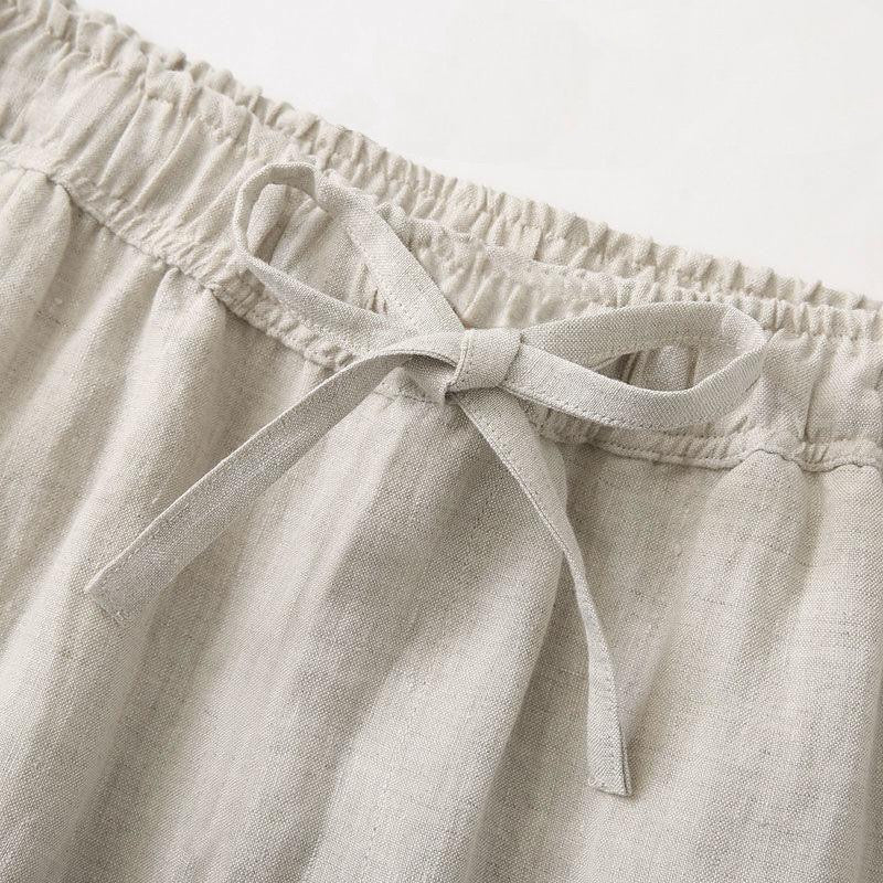 Linen Trousers - France Cannes