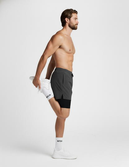 RITUAL 2 in 1 RUNNING SHORTS