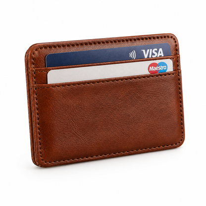 Men's Synthetic Leather Money Clip Wallet