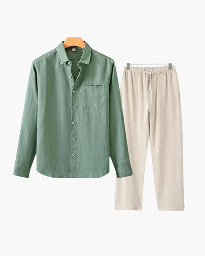 Salzburg Linen Set - Resort Menswear