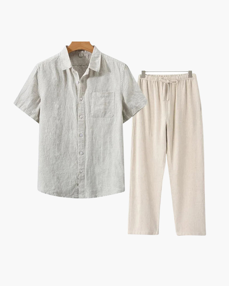 Singapore Linen Set - Resort Menswear
