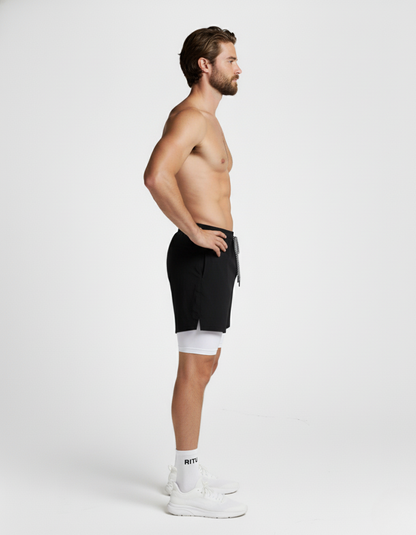 RITUAL 2 in 1 RUNNING SHORTS