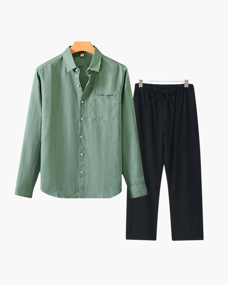 Salzburg Linen Set - Resort Menswear