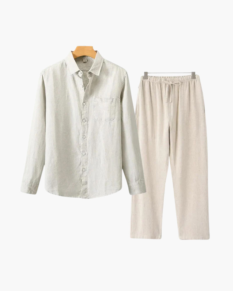 Salzburg Linen Set - Resort Menswear