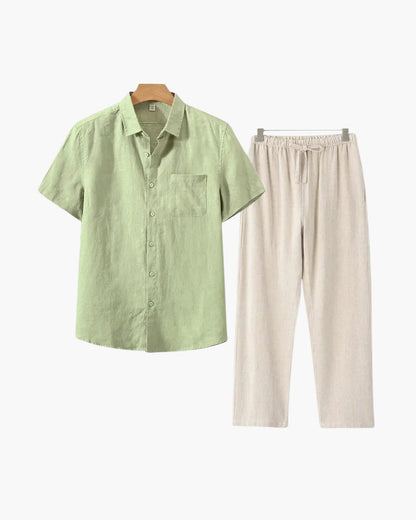 Singapore Linen Set - Resort Menswear