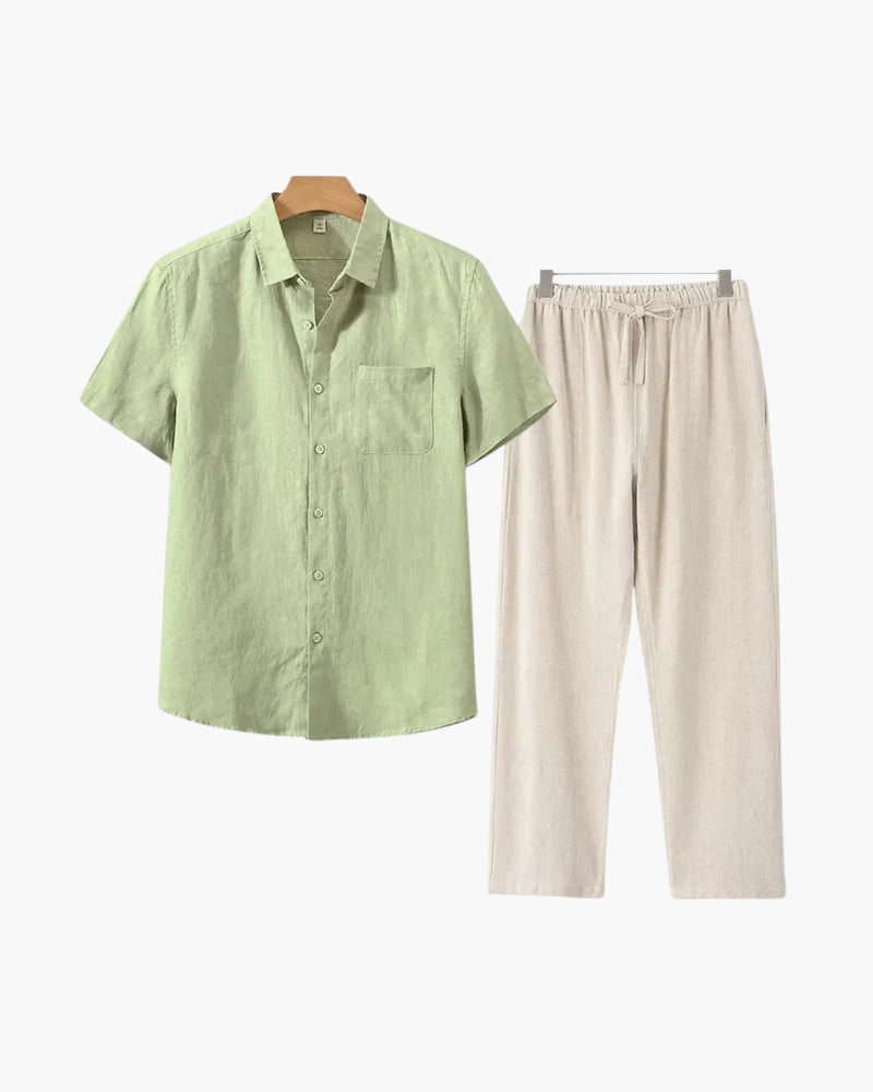 Singapore Linen Set - Resort Menswear