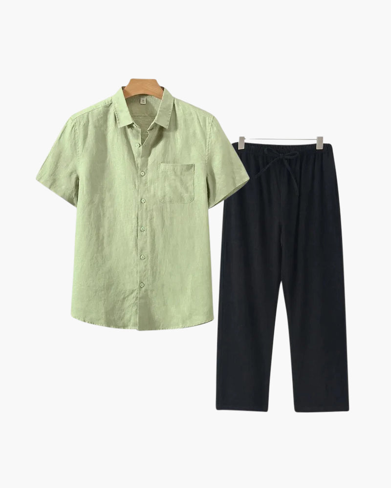 Singapore Linen Set - Resort Menswear