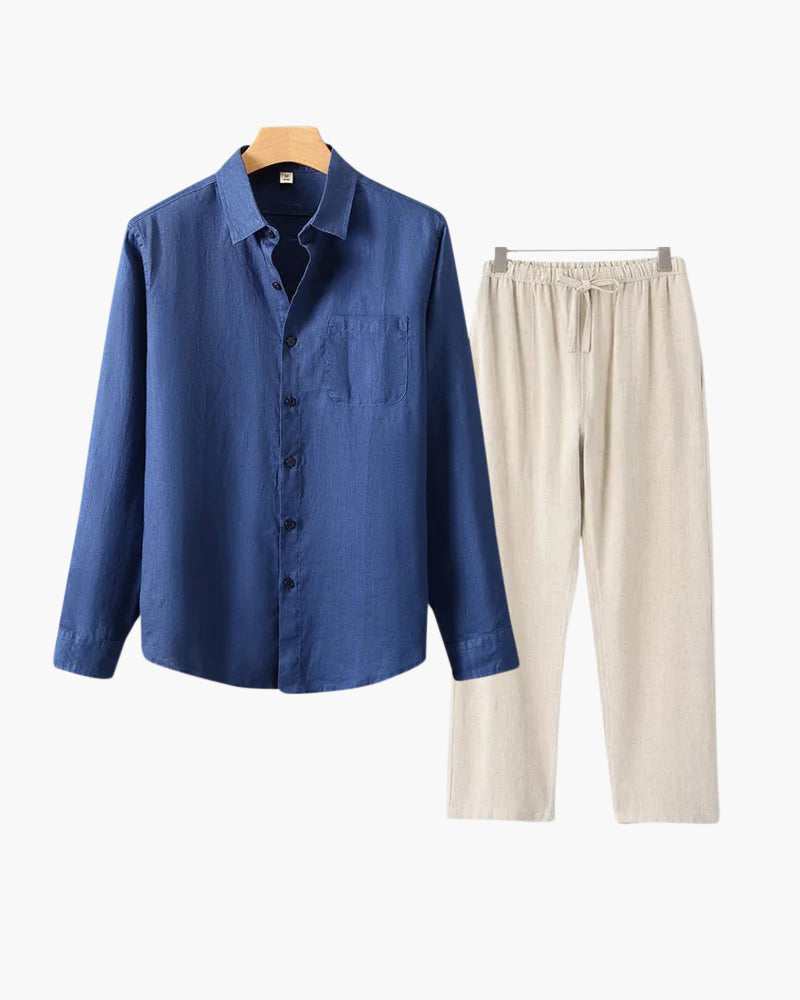 Salzburg Linen Set - Resort Menswear