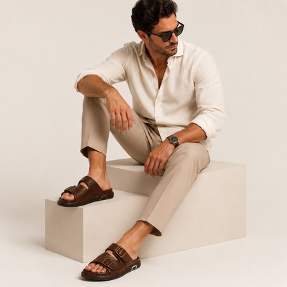 Men's Casual Buckle Sandals