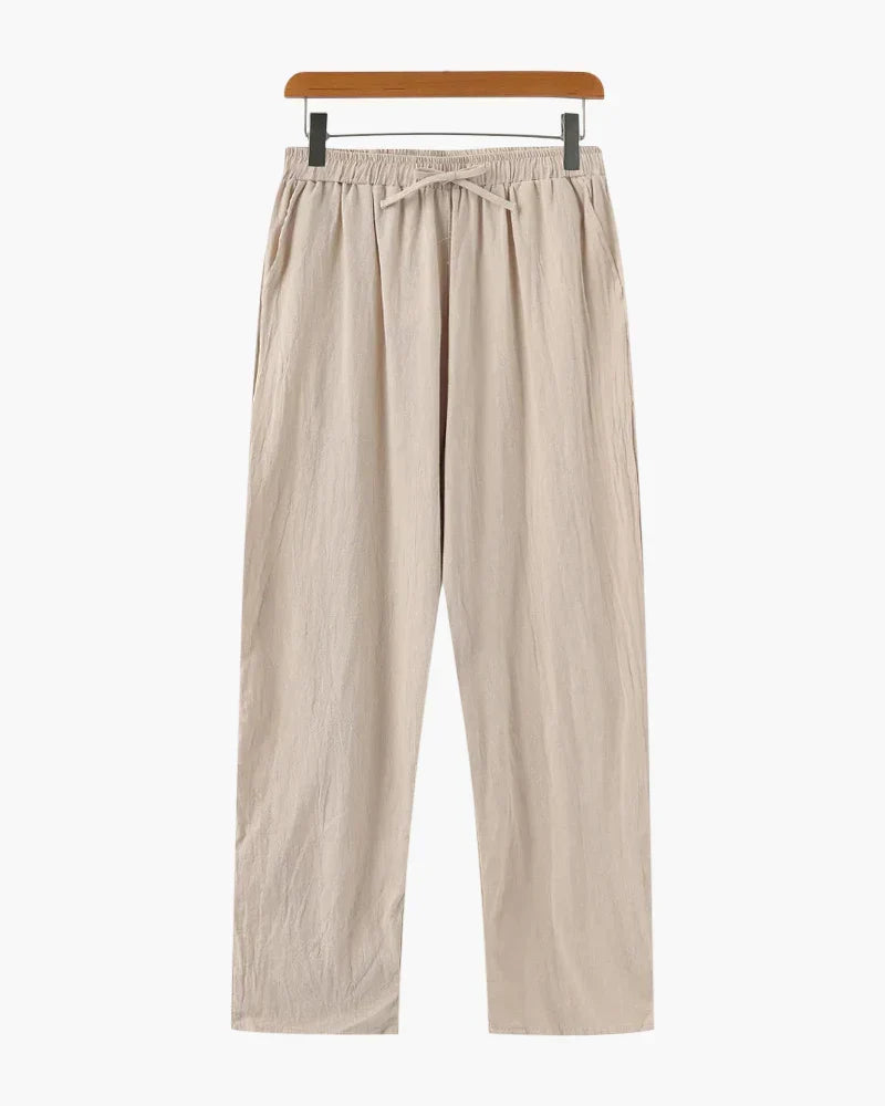 Linen Trousers - France Cannes