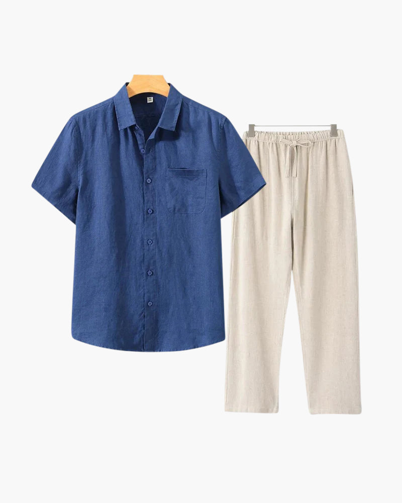 Singapore Linen Set - Resort Menswear