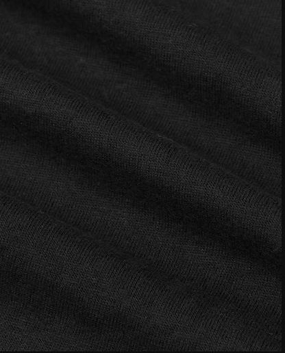 Paquete 3 camisetas cuello redondo negras