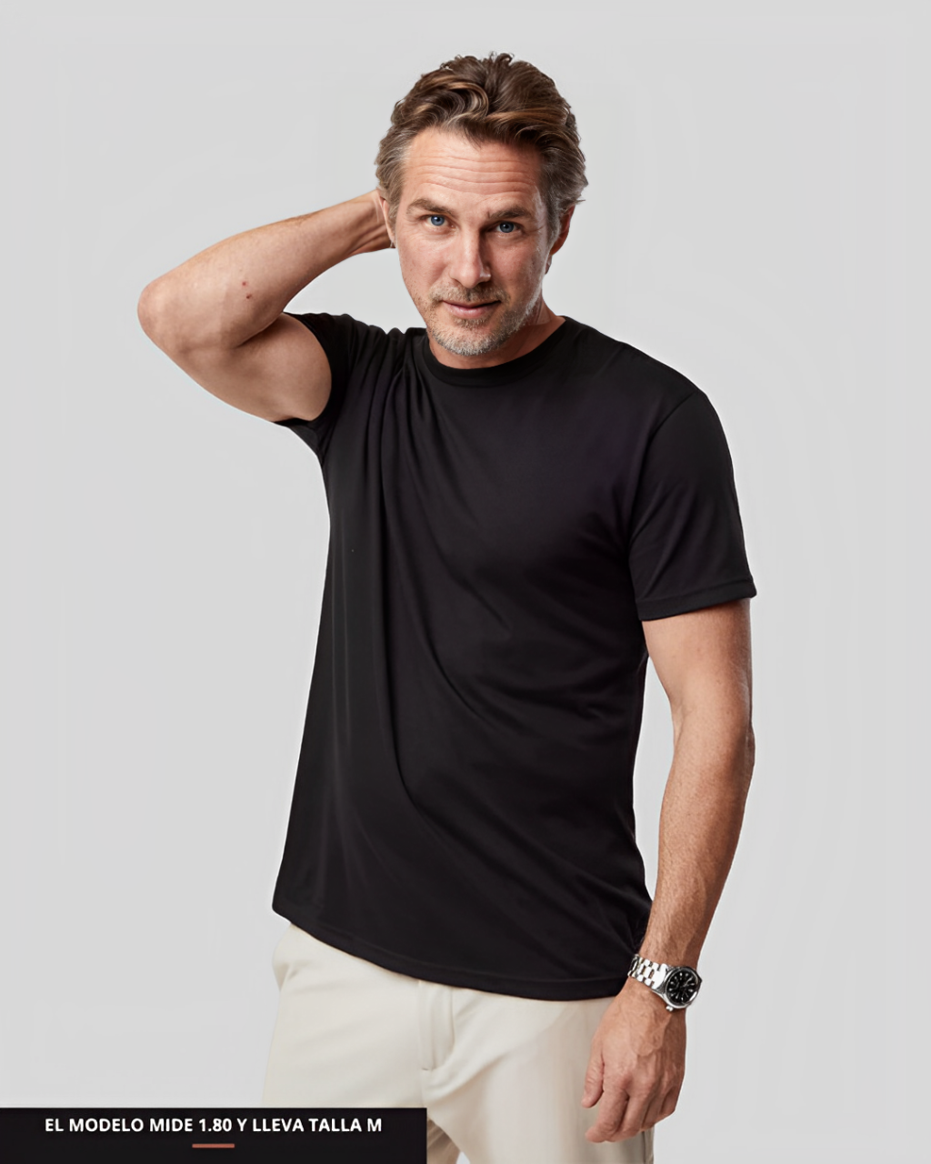 Paquete oscuro de 3 camisetas