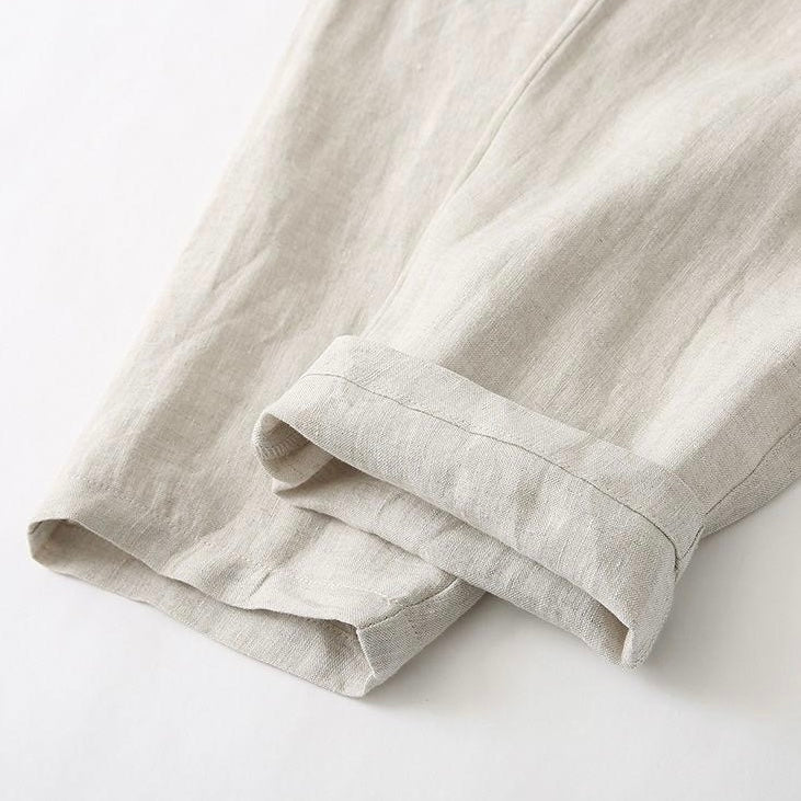 Linen Trousers - France Cannes