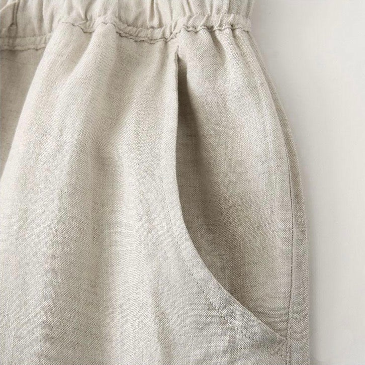 Linen Trousers - France Cannes