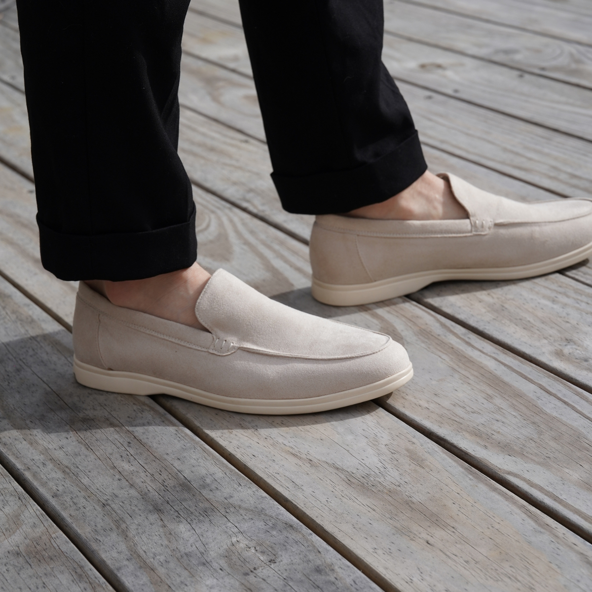 Florence Suede Loafers - Casual Footwear