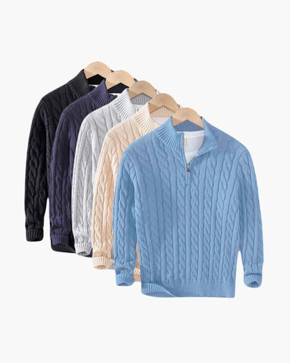 Cable-Zip Sweater Pack - South Korea Taebaek Five