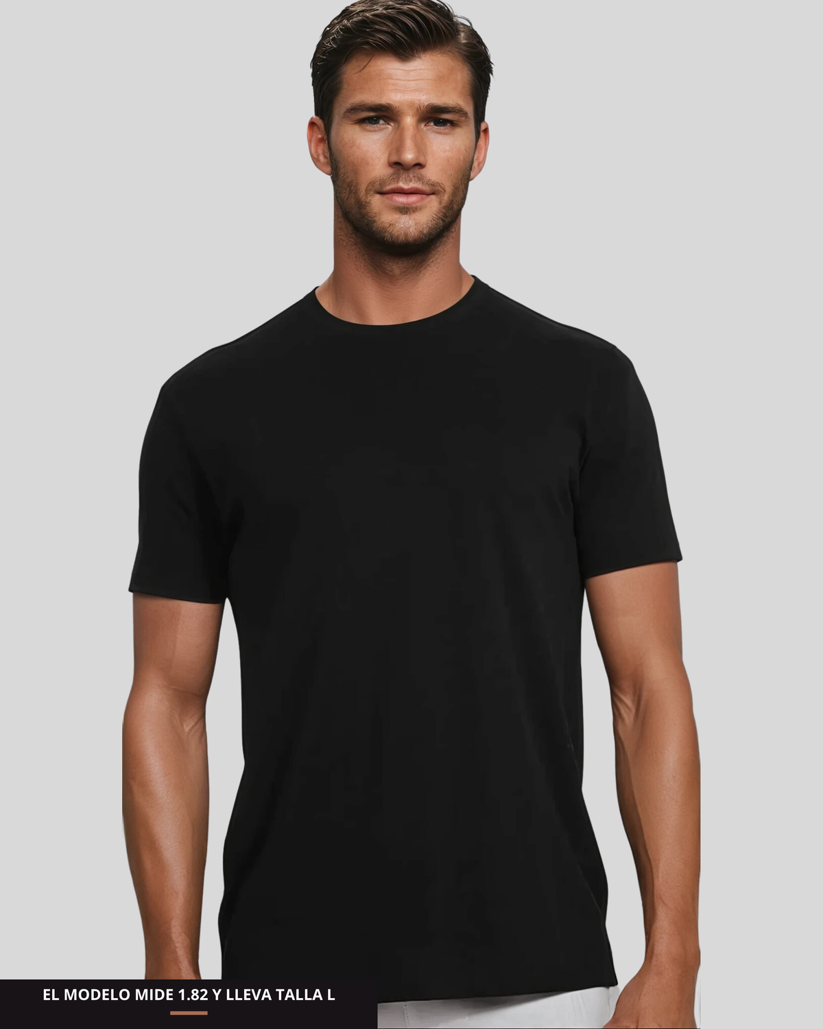 Paquete de 6 camisetas Negras