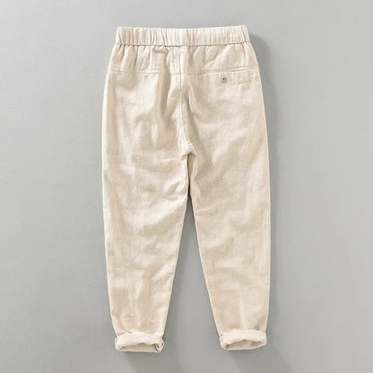 Glasgow Linen Trousers - Tailored Menswear