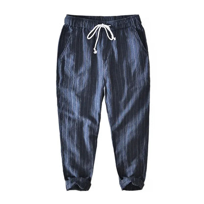 Frankfurt Linen Trousers - Tailored Menswear
