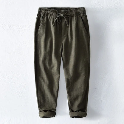Edinburgh Linen Trousers - Tailored Menswear