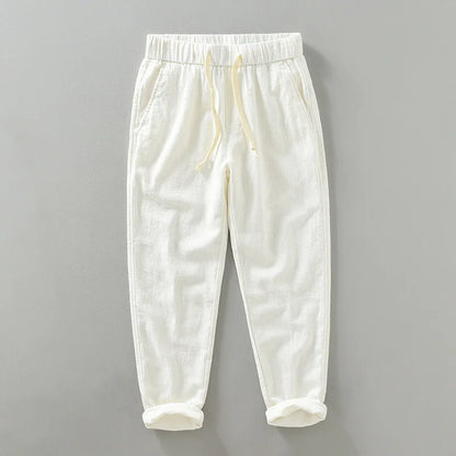 Glasgow Linen Trousers - Tailored Menswear