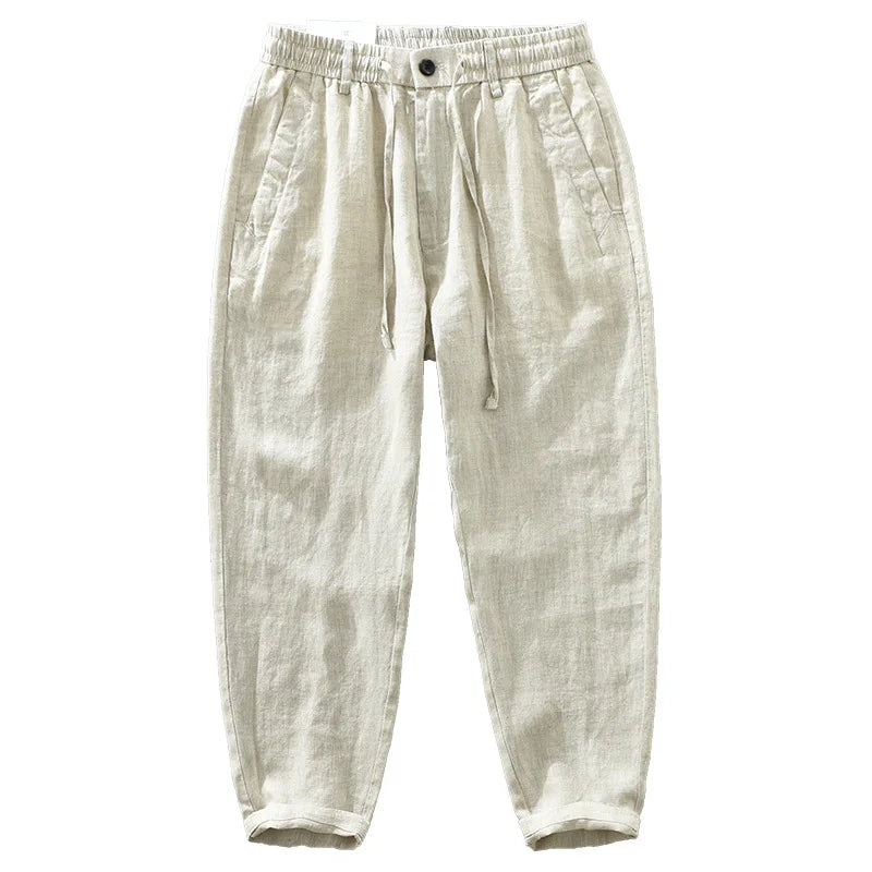 Florence Linen Trousers - Tailored Menswear