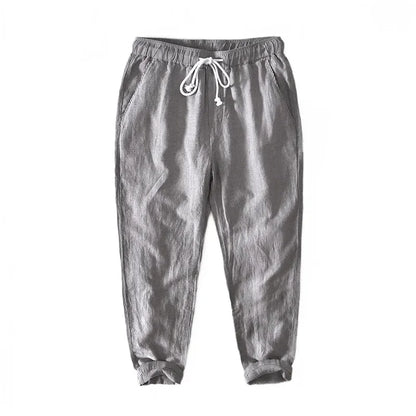 Frankfurt Linen Trousers - Tailored Menswear