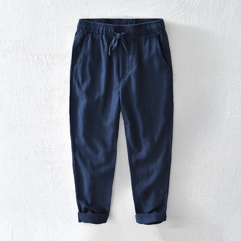 Edinburgh Linen Trousers - Tailored Menswear