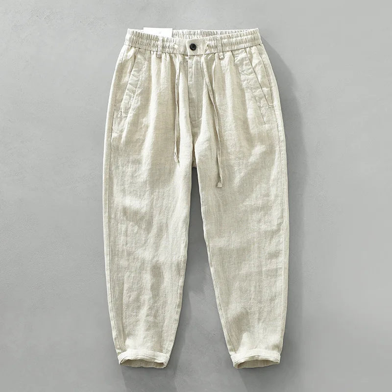 Florence Linen Trousers - Tailored Menswear
