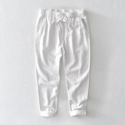 Edinburgh Linen Trousers - Tailored Menswear