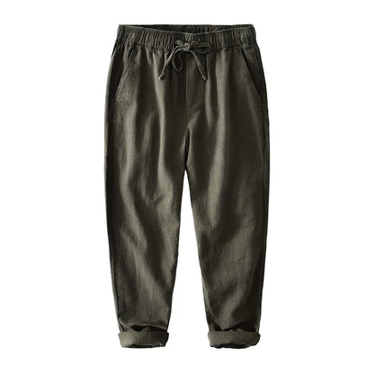 Edinburgh Linen Trousers - Tailored Menswear