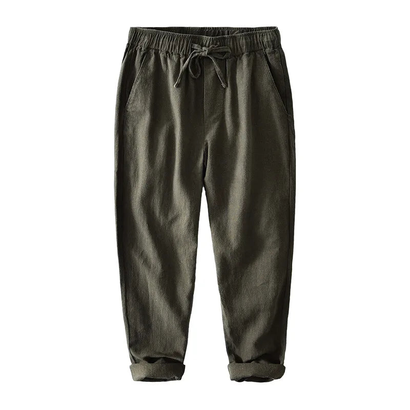 Edinburgh Linen Trousers - Tailored Menswear